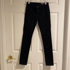 BlankNYC girls denim black skinny jeans size 14